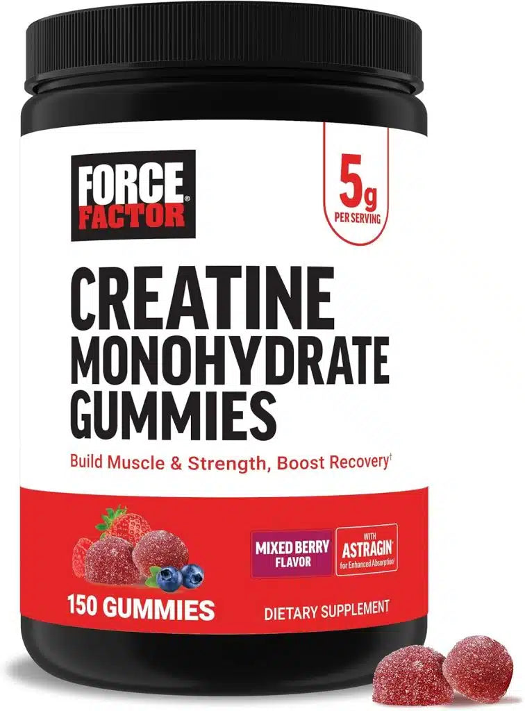 Force Factor Creatine Monohydrate Gummies
