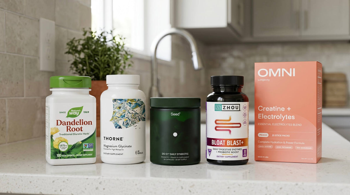 Best Supplements to Beat Bloating & Puffiness This Summer