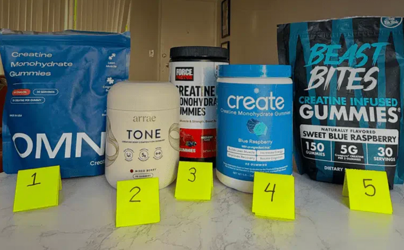 The 11 Best Creatine Gummies for Chubby Arms in 2026, Ranked by Tone