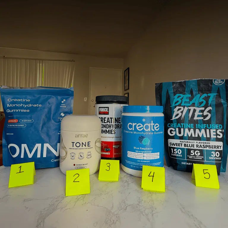 Most effective and best tasting creatine gummies of 2026