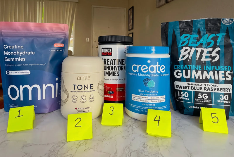 Most effective and best tasting creatine gummies of 2026