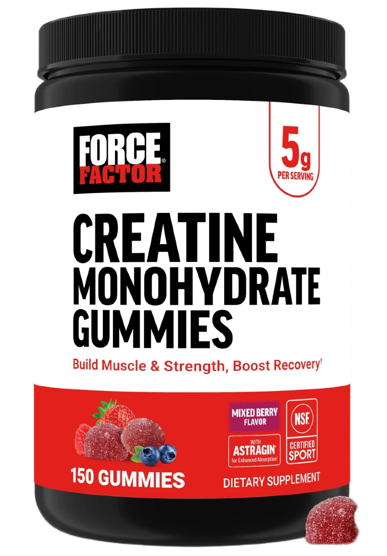 Force Factor Creatine Monohydrate Gummies